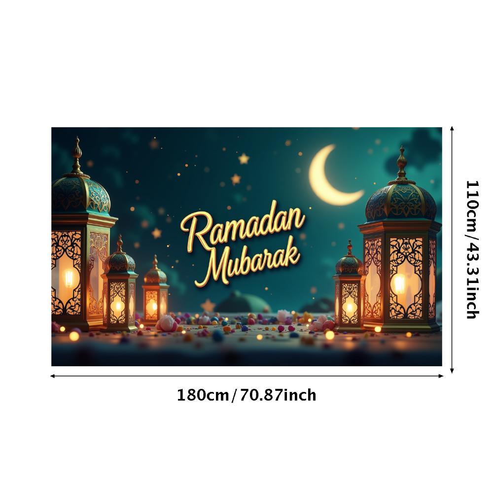 Festival Decoration Easy-to-Hang Star Backdrop Lantern Background Decorative Festive Wall Decor For Home Decor
