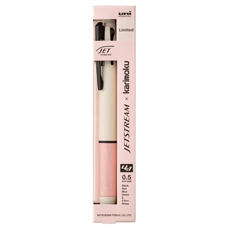 

mitsubishi pencil JETSTREAMx Karimoku Limited color grip [pink]