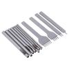 Leather Stitching Punch Set Leather Prong Round Hole Punch Manual Pressure Punch Tool For DIY