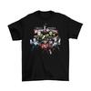 Power Rangers Horror T-Shirt Unisex Adult Freddy Jason Halloween Ring Sizes New