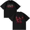 Raper Niro OX7 Album T-shirt Męski Damski Ubrania Moda Hip Hop T-shirty Muzyka Pop Męski Casual Bawełna Vintage T-shirt Streetwear