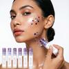 15G Patriotic Red White Blue Glitter Stick, 4th of July Makeup Accessories for Women Kids, Waterproof Sparkling Face Body Hair Glitter Stick for