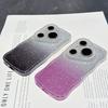 KEYSION Gradient Glitter Jewelled Phone Case for Huawei Pura 70 80 Pro 80 70 Ultra Wavy Border Lens Protector Shockproof Cover