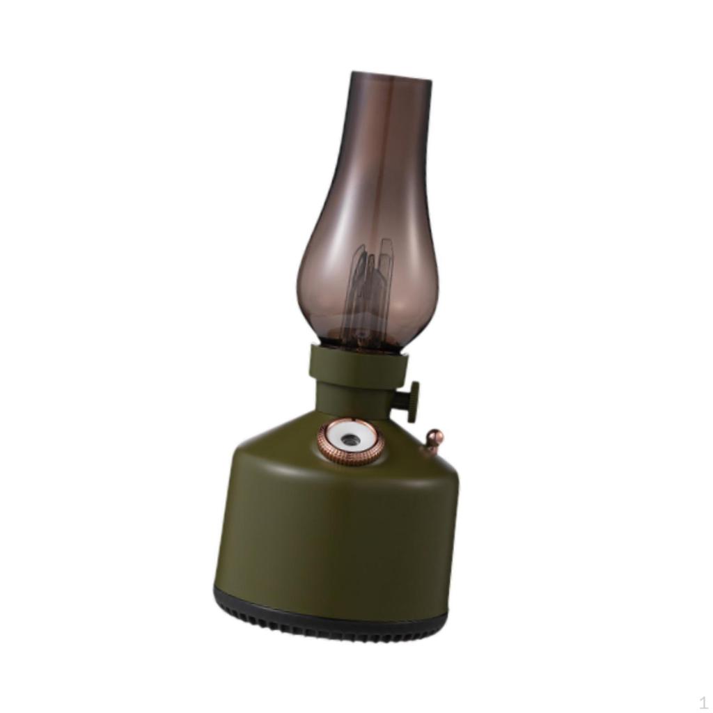 Vintage Oil Lamp Humidifier Retro Classic Night Light for Bedroom Home