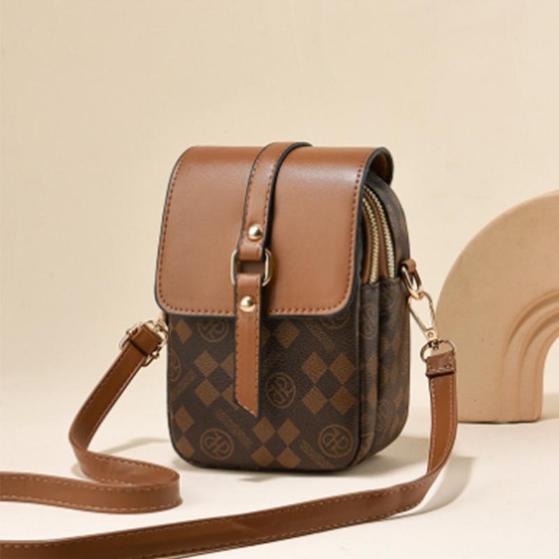 Luxus-Markendesigner-Umhängetasche für Damen mit einer Schulter, klassische Retro-Handtasche, Handytasche, quadratische Mini-Tasche für Damen