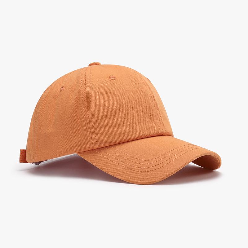 Spring Autumn Outdoor Cotton Baseball Caps For Men Women New Solid Sunhat Sunscreen Cap Sports Cycling Fishing Running Hats
