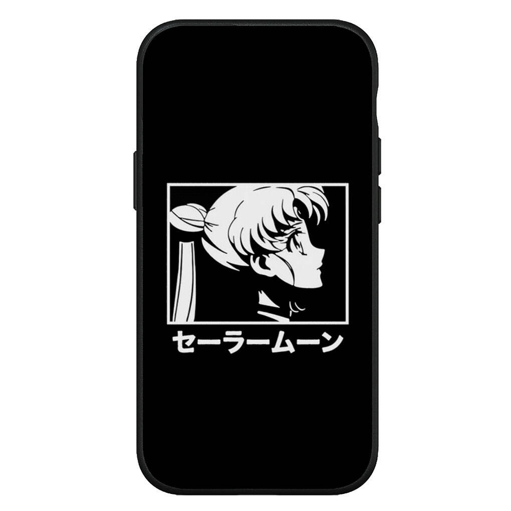 Cover for iPhone 17 16 15 Xiaomi Poco Redmi Note 14 13 12 11 Pro Max 9 16e Samsung Galaxy S25 S24 S23 OPPO Huawei Girl Lovely Sailor Moon Phone Case