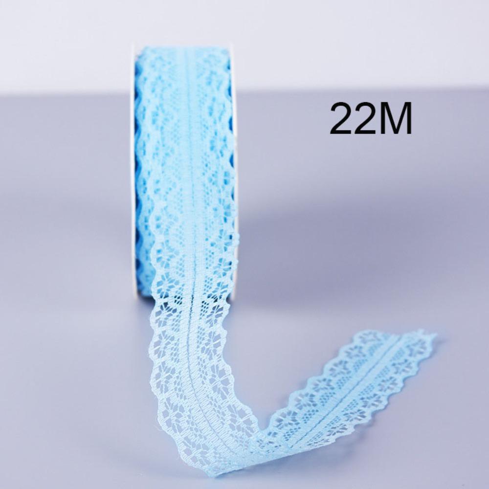 

Винтажный узор 3 см кружевная лента широкие ленты рукоделие бант DIY подарочная упаковка инструмент для изготовления роз ручной работы кружево атласные ленты синий