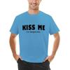 Kiss Me I'm Desperate T-shirt Short sleeve tee  design your own funnys funny t shirts for men