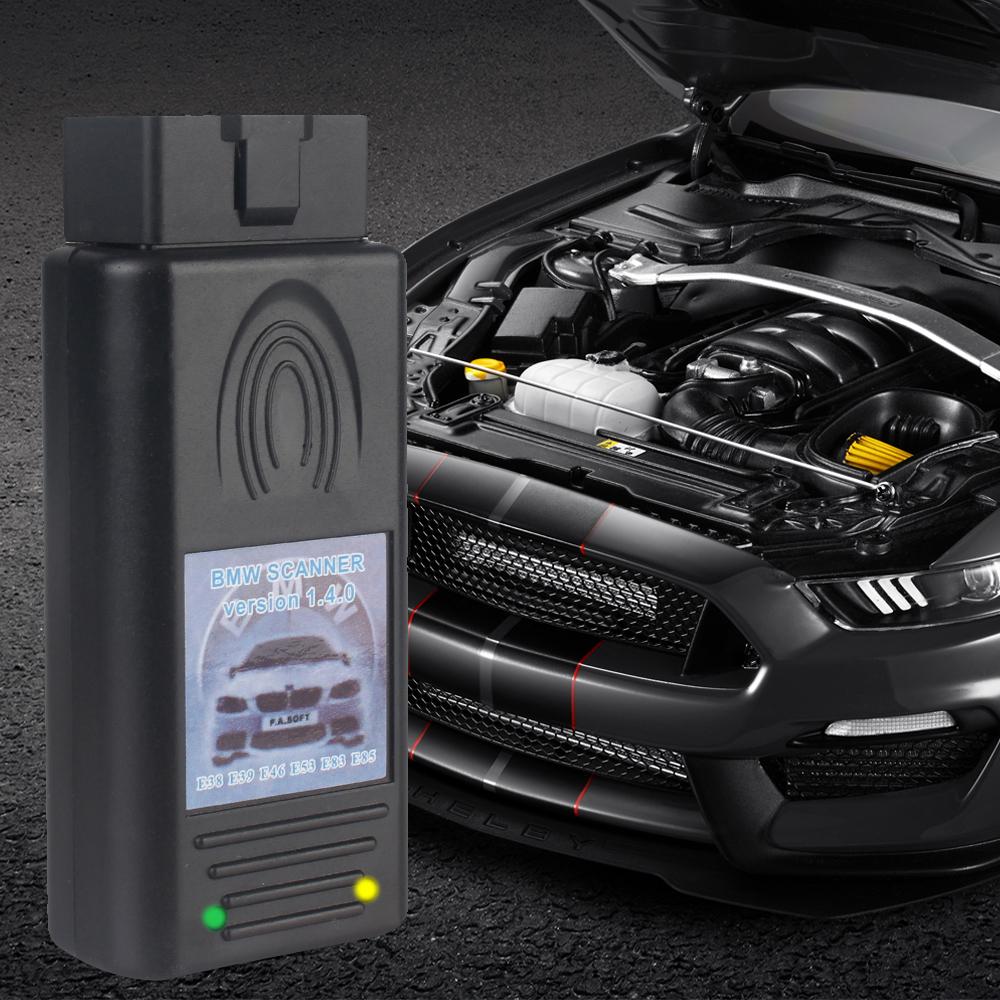 Escáner de Diagnóstico de Coche Interfaz de Diagnóstico USB Multifunción Versión Desbloqueada Para BMW Escáner 1.4.0 Para Windows XP