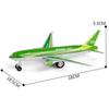 1/400 Diecast Metal Plane Model Leker 7 Tommer Boeing 777 Pull Back Replica med lyd og lett flymodell for barn Leker