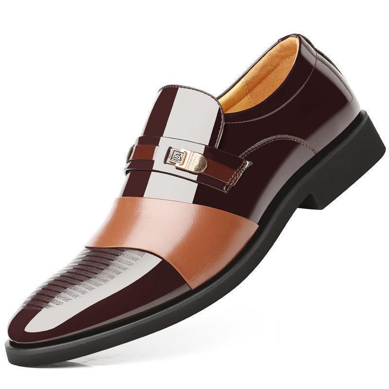 

Зимние кожаные туфли мужские деловые туфли большого размера бархатные хлопковые туфли мужские туфли универсальные повседневные свадебные туфли 38