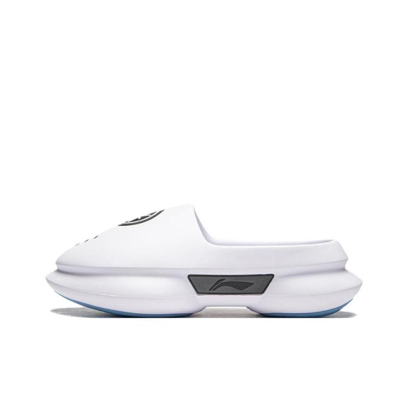 Li-Ning Wade Series Men s Closed Toe Slippers Standard White ABTU003-2 46