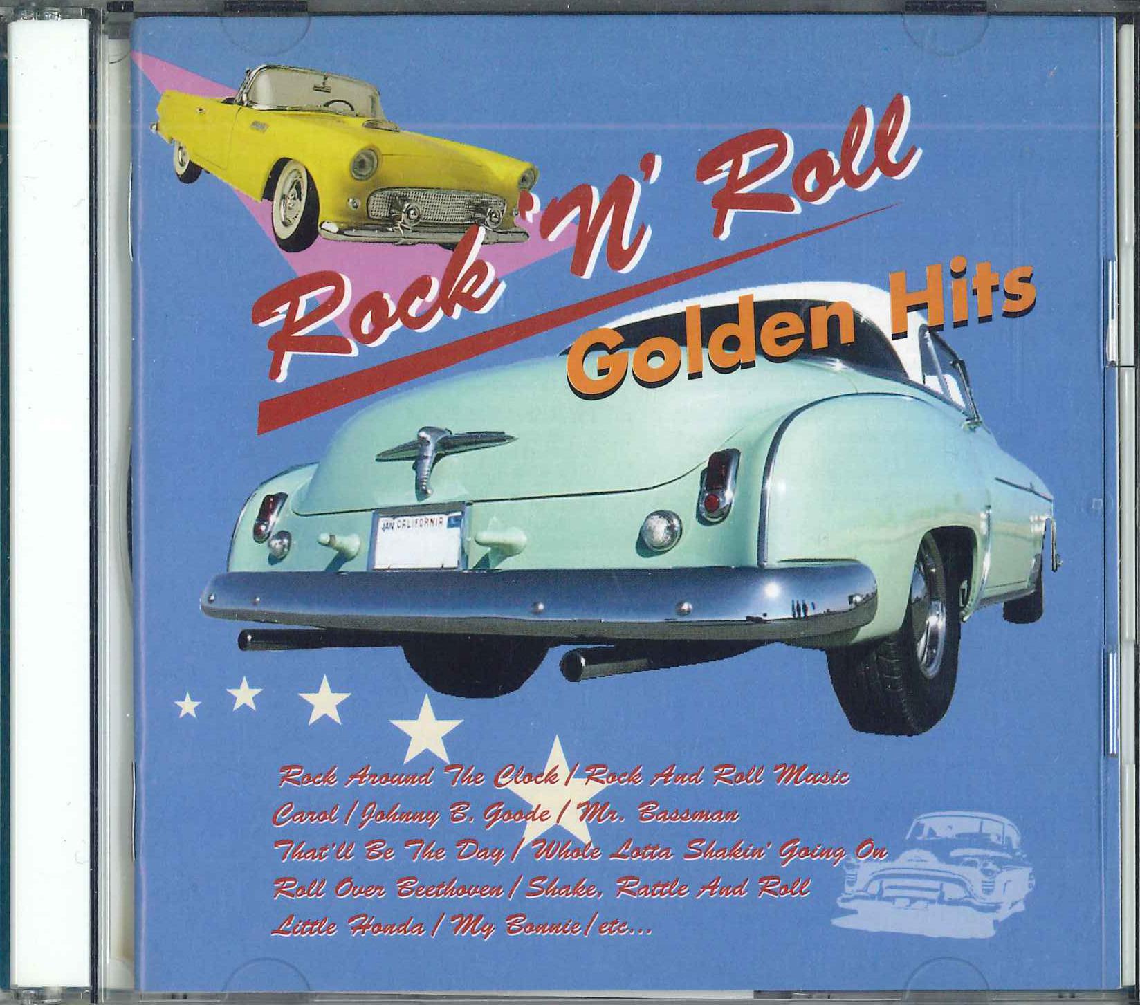 

CD VARIOUS Rocknroll Golden Hits CDU2056 Japan ObiRock Used