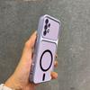 Metallic Finish Magnetic TPU Phone Case for Samsung Galaxy A32 5G Shockproof Matte Soft Cover