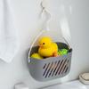 Hangable Storage With Rope Hook Hanging Basket Hooks Rack Storage Baskets Tub Corner Organizer
