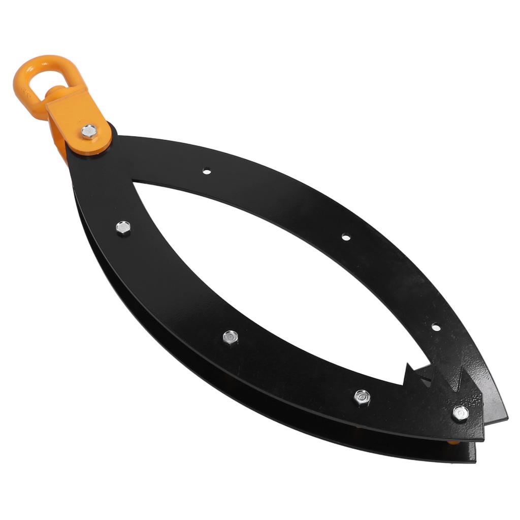 Log Lifting Tongs 22 Inch Jaw Opening 3000lb Load Bearing Prevent Slip Rustproof Log Claw Hook for