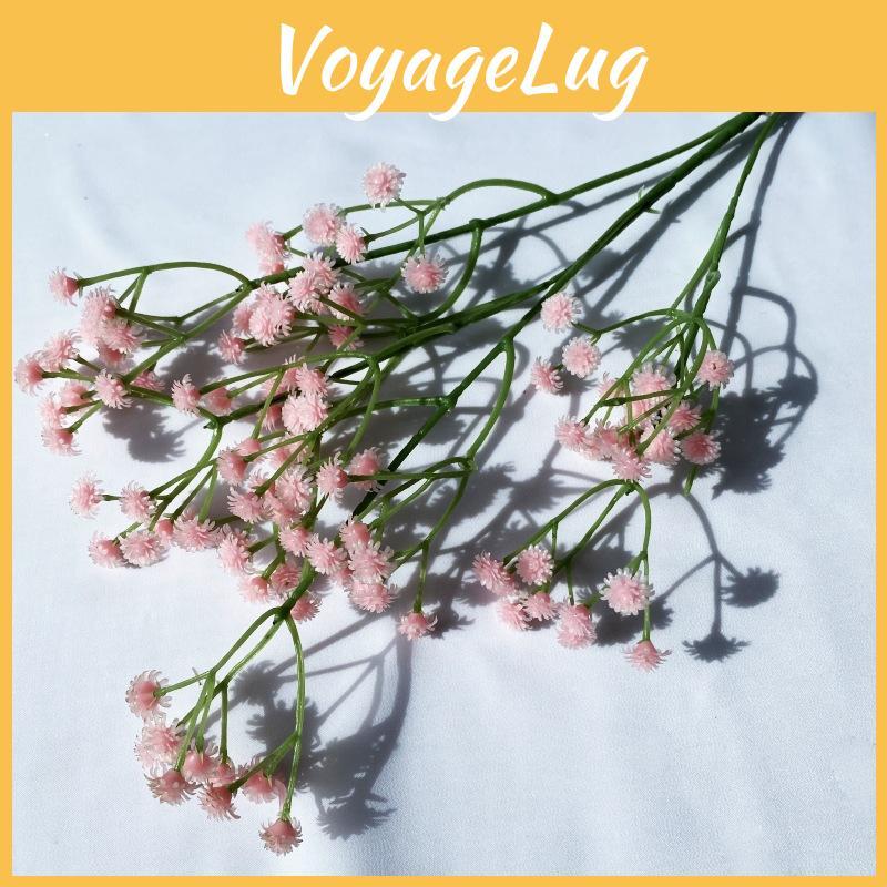 Fake Gypsophila Wedding Bouquet Plastic Flower For Photography Home Decoration