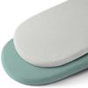 2Pcs Baby Cradle Mattress Breathable Cotton Yarn Cradle Mattress Removable Change and Wash Outer Cover Bedding Sets