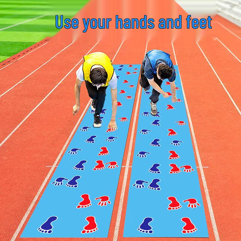 Hand-Foot Coordination Team Building Game Mat