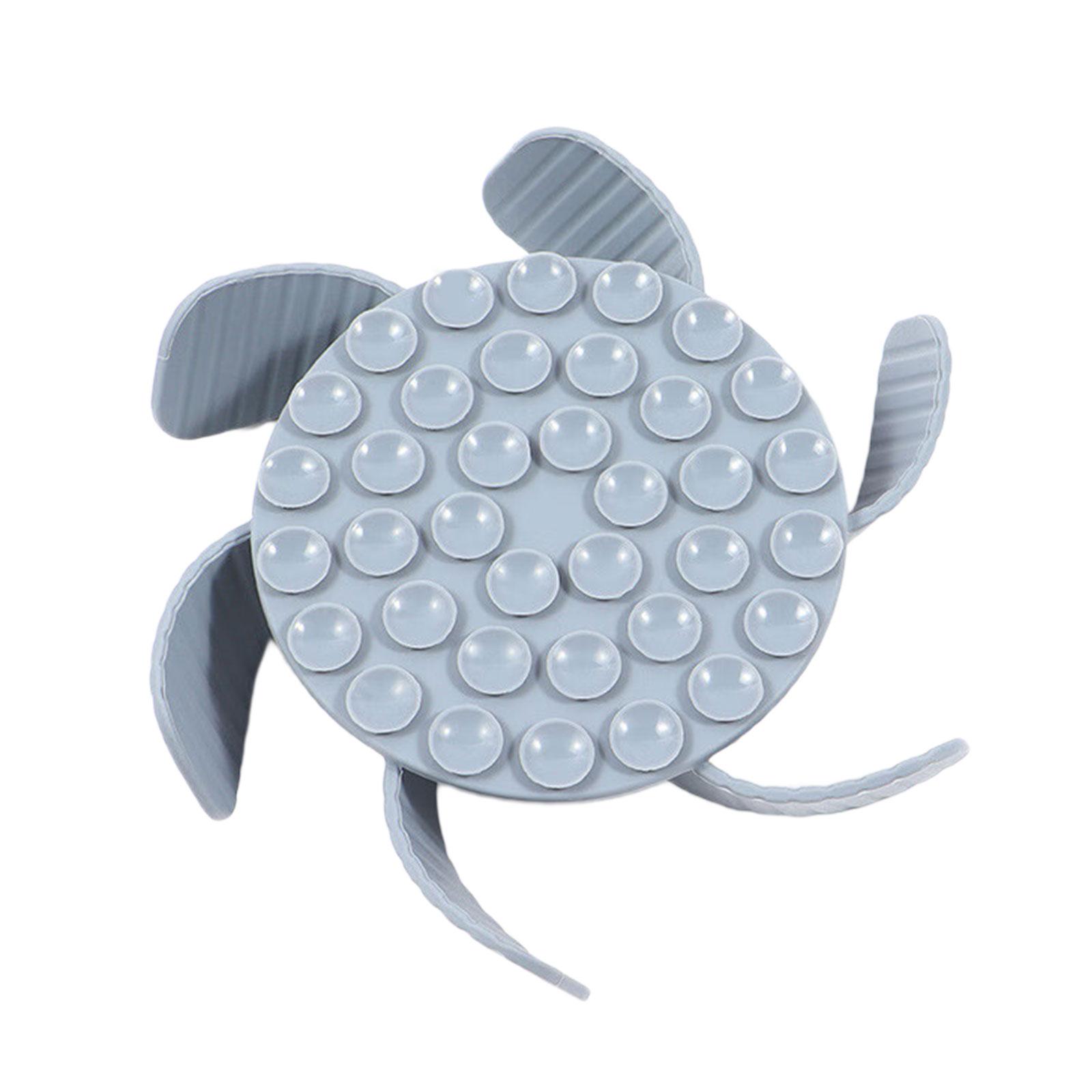 

Вставка в миску для повільного годування собаки з міцною присоскою, нековзний силіконовий дозатор для корму для домашніх тварин для здорового харчування та травлення сірий