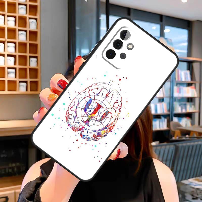Psychologist Profession Psychology Case For Samsung Galaxy A14 A34 A54 A52S A12 A22 A32 A52 A72 A13 A33 A53 A73 A31 A51 A71