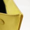 CELINE Trapeze Small Handbag 174683 yellow Calfskin Women Used