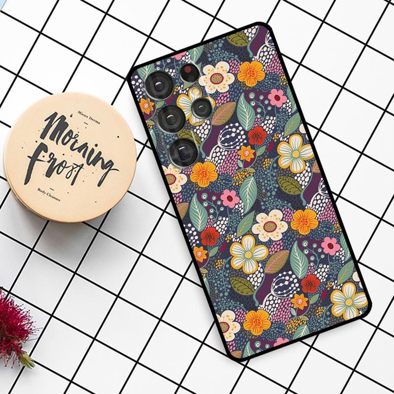

Чехол Цветочный Шарм Сад Секретов для Samsung Galaxy S24 FE S20 FE S21 S22 S23 S24 S25 Ultra S9 S10 S25 Plus Galaxy S22Ultra