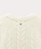 Sseomweeobeoteo Chelsea Alpaca Cable Knit - Ivory