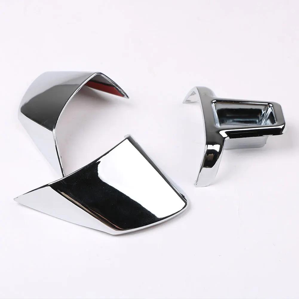 Copertura Decorativa Cromata in ABS per Volante Auto Adesivo per Volkswagen VW GOLF POLO JETTA MK5 MK6 Bora Accessori Auto