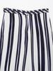 TAOP&ZA Spring/Summer Women's Halter Top & Striped Loose Long Pants Set