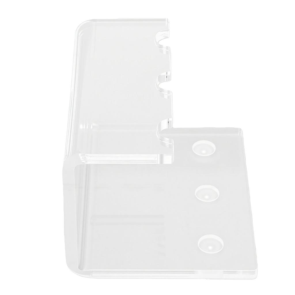 2pcs Acrylic Dart Holder Wall Mount 3 Holes Ample Space Transparent Acrylic Dart Stand