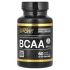 BCAA, AjiPure® Branched Chain Amino Acids 2:1:1 with L-Leucine, L-Isoleucine, and L-Valine, 500 Mg, 60 Veggie Capsules