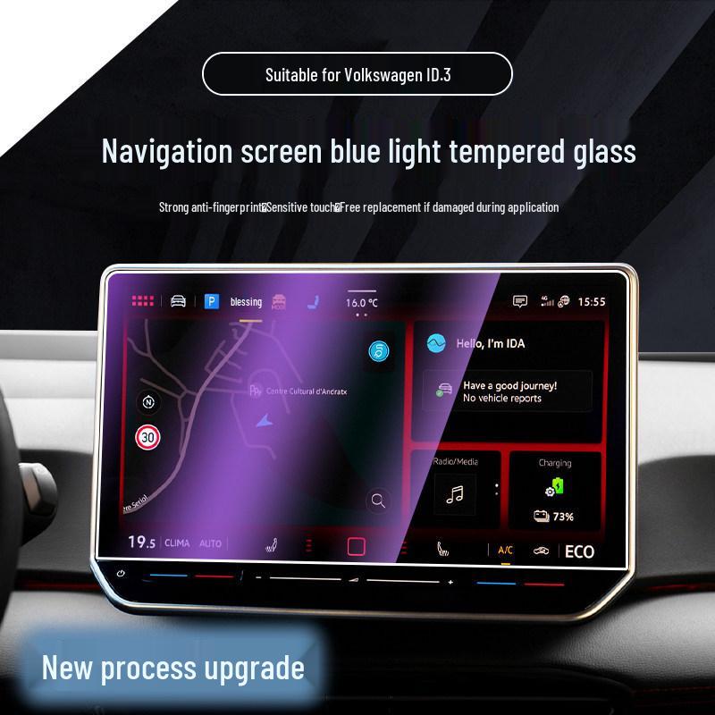 Volkswagen ID.3 Center Console Tempered Glass Screen Protector