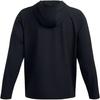 Under Armour Logo Hooded Long Sleeve Jacket Men Jackets Black 1388014-001