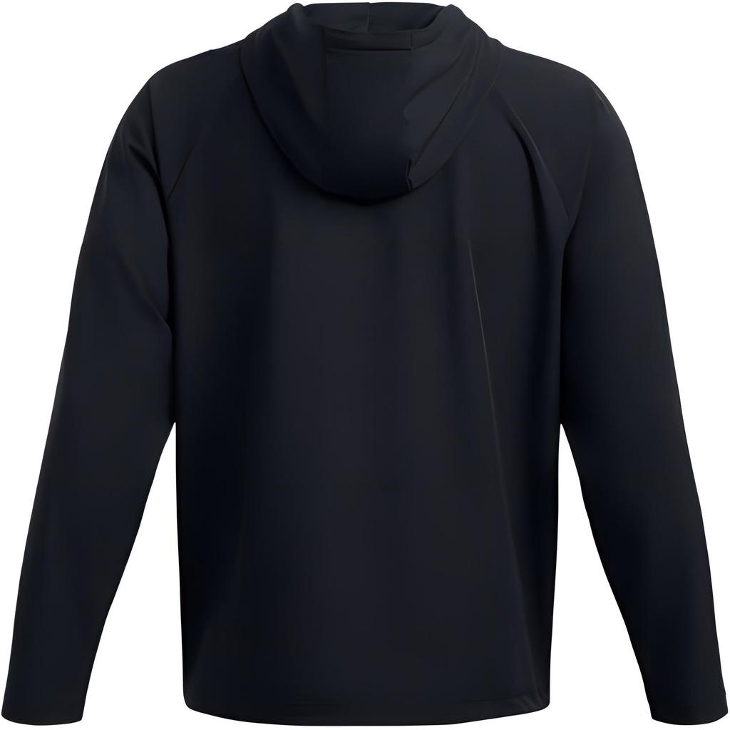 Under Armour Logo Hooded Long Sleeve Jacket Men Jackets Black 1388014-001