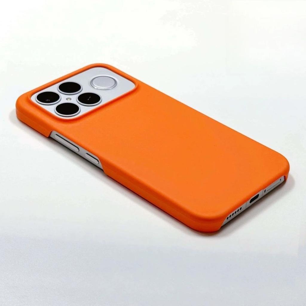 Solid Color Hard Phone Case for Xiaomi Poco F9 Ultra F8 Pro K100 Pro MAX Shockproof Anti Scratch Lightweight Simple Half Wrapped Protective Back Cover