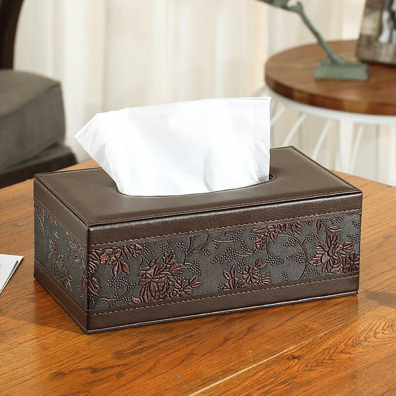 Elegant Desktop Tissue Box Dispenser
