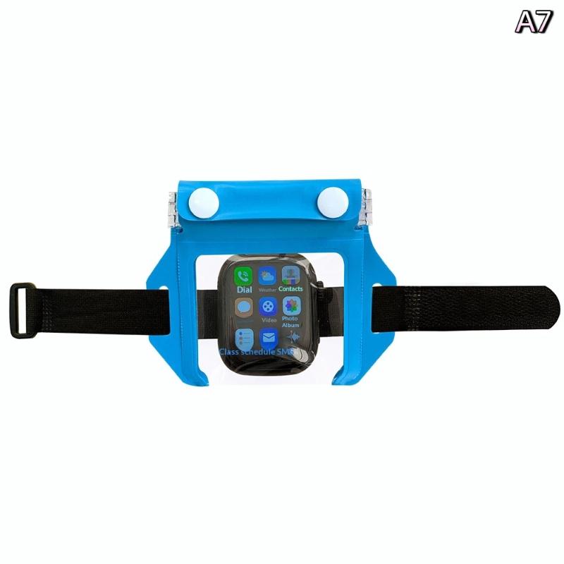 Kids Smartwatch Waterproof Protector Pouch, Portable Sealed Touch Screen Bag, Ideal for Swimming, Drifting and Underwater Use