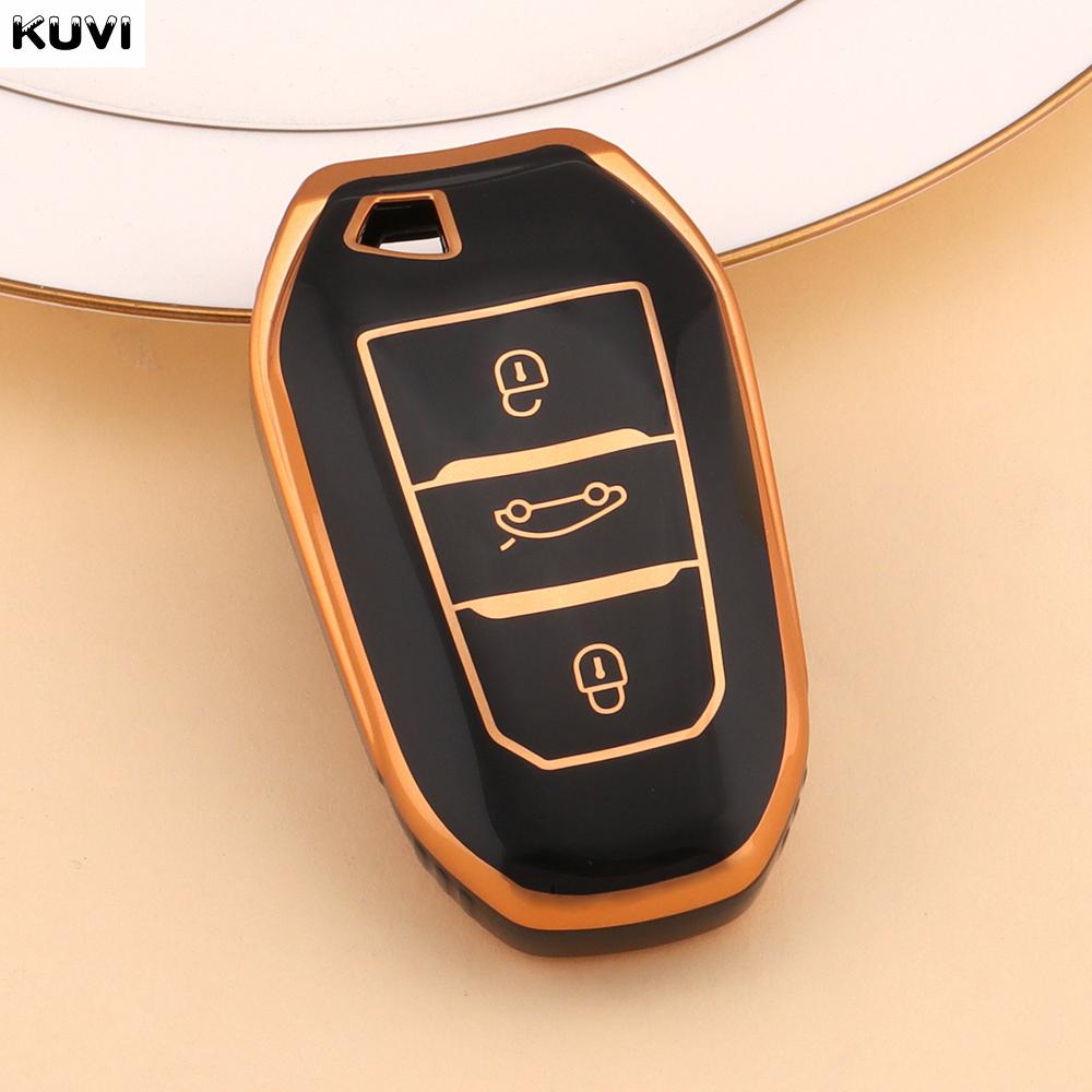 Tpu Car Remote Key Case Cover Shell Fob For Peugeot 308 408 508 2008 3008 4008 5008 For Citroen C4 C6 C3-Xr Picasso Grand Ds Ds5