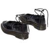Dr. Martens Wednesday X  Elphie II Leather Lace-Up Comfortable Casual Shoes 3cm Women Shoes Black 41856001