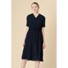 Bcbg Drawstring Dress With Shirt Collar B3m4o622