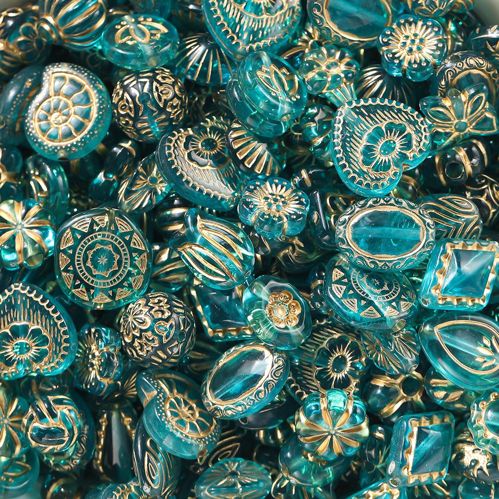 20g/Lot Mixed Classical Beads Acrylic Loose Spacer Bead for DIY Bracelet Beaded Material Jewelry Making Accessories Supplies