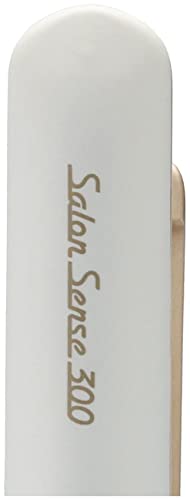 Kozumi Salon Sense 300 Silky Moist Hair Straightener, Mobile, International Compatible, White, KHS-8410/W