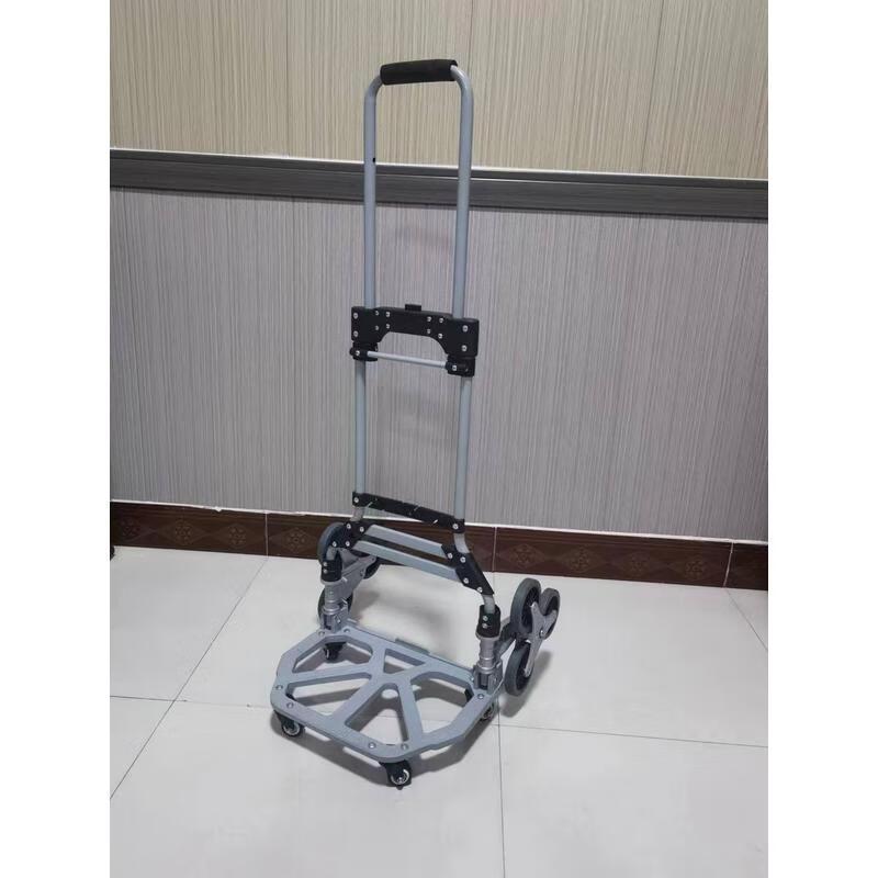 JINGRUIXIANG Faltbarer Treppensteiger-Handwagen