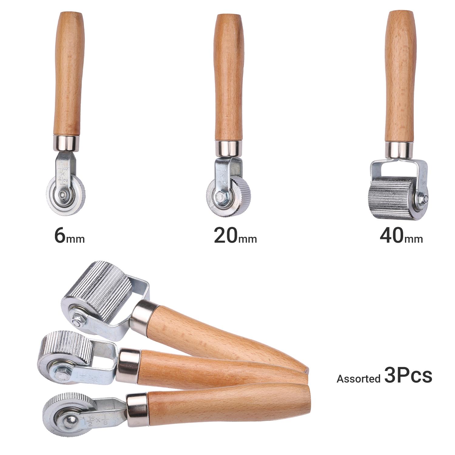 

3 Pcs Wooden Handle Tire Tools