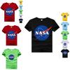 Klassisches Nasa Weltraum Astronaut T-Shirt für Kinder mit stilvollem O-Ausschnitt