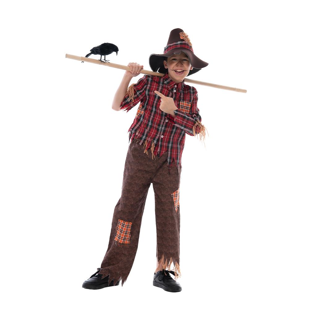 Kinder Halloween Jungen Vogelscheuche Kostüm Junge Karneval Ousuits