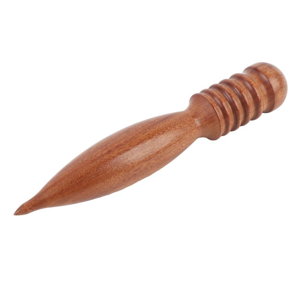 5 Grooves Leather Grinding Rod Leather Burnishing Tool Burnishing Polishing Sanding Grinding
