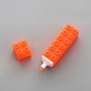 Plastic Building Up Block Highlighter Pen Colorful Markers Pen Art Stationery Highlighters Drawing Tools Office School Supplies